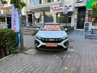 2025 DACIA STEPWAY Benzin Otomatik kiralama İzmir