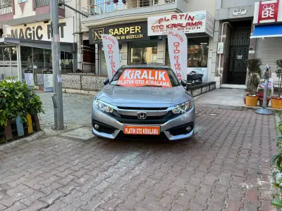 2023 HONDA CIVIC Benzin Otomatik kiralama İzmir